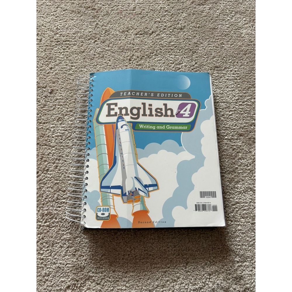 BJU Press English Grade‎ 4 - 2nd Edition - Teacher's Guide W/ CD